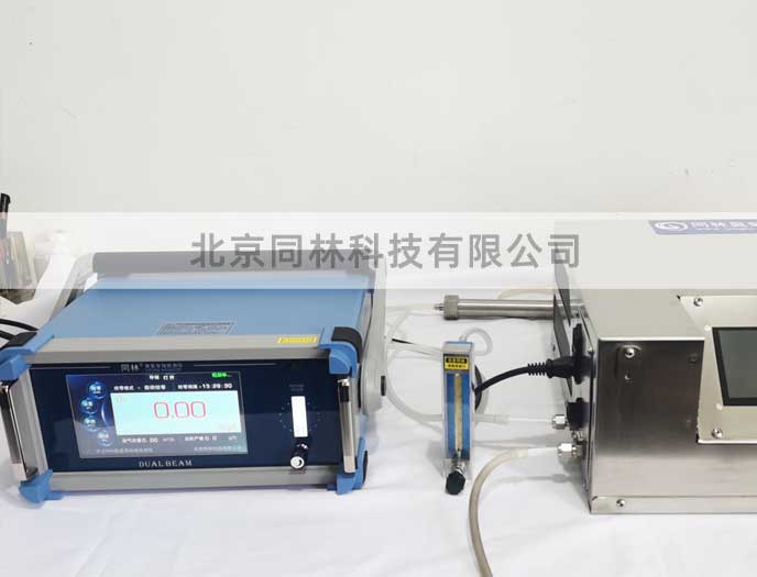 臭氧檢測(cè)儀測(cè)300mg/L臭氧濃度現(xiàn)場(chǎng)